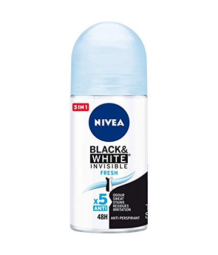 NIVEA Roll-on Invisible For Black & White Fresh – 50 ml