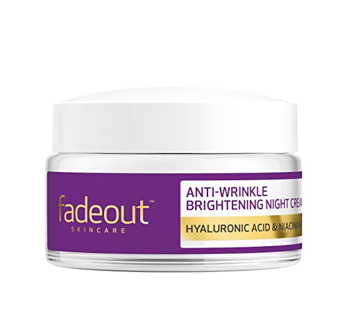 Fade Out Anti Wrinkle Brightening Night Cream with Hyaluronic Acid & Niacinamide 50ml