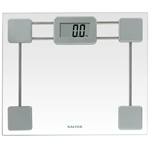 Salter Compact Glass Electronic Bathroom Scale