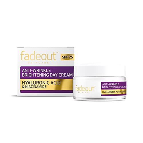 Fade Out Anti Wrinkle Brightening Day Cream SPF25 with Hyaluronic Acid & Niacinamide 50ml