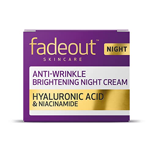 Fade Out Anti Wrinkle Brightening Night Cream with Hyaluronic Acid & Niacinamide 50ml