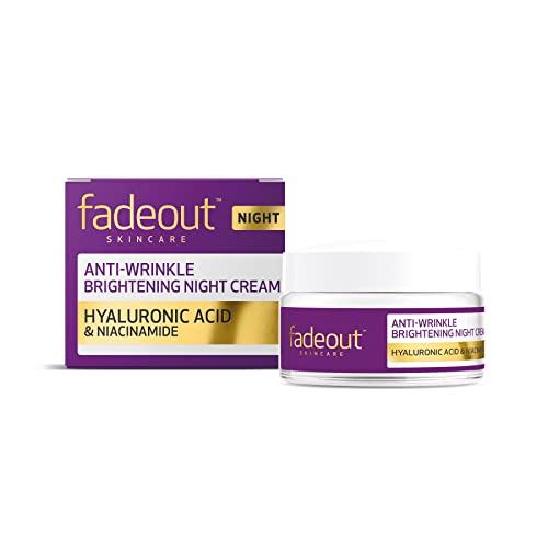 Fade Out Anti Wrinkle Brightening Night Cream with Hyaluronic Acid & Niacinamide 50ml