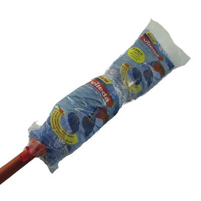 Vileda Supermocio Microfibre Plus Mop With Free Refill