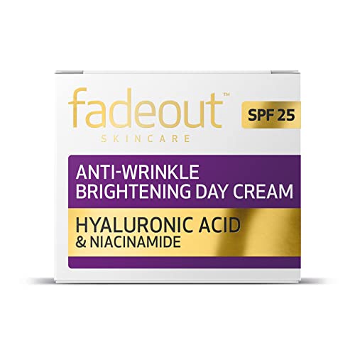 Fade Out Anti Wrinkle Brightening Day Cream SPF25 with Hyaluronic Acid & Niacinamide 50ml