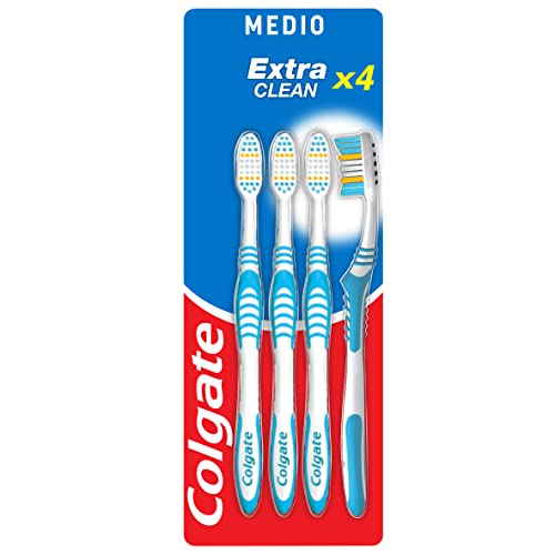 Colgate Extra Clean - Toothbrushes - Medium-Sized, 4 units parent