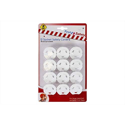 12 Pack Baby Toddler Socket Safety Covers