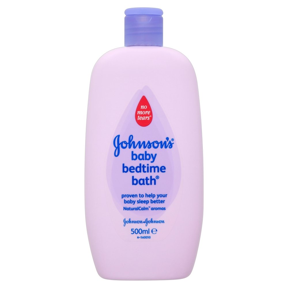 Johnson's 500ml Baby Bedtime Bath - Pack of 2