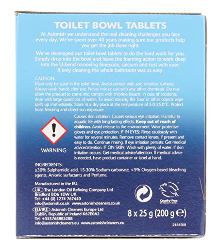 Astonish Toilet Bowl Cleaner 5 Tablets