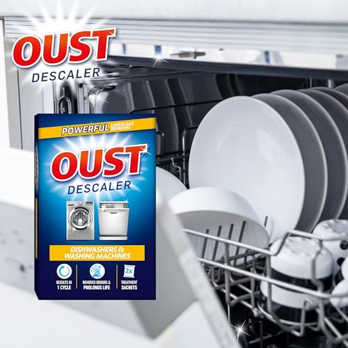 Oust Dishwasher & Washing Machine Descaler (2 Sachets)