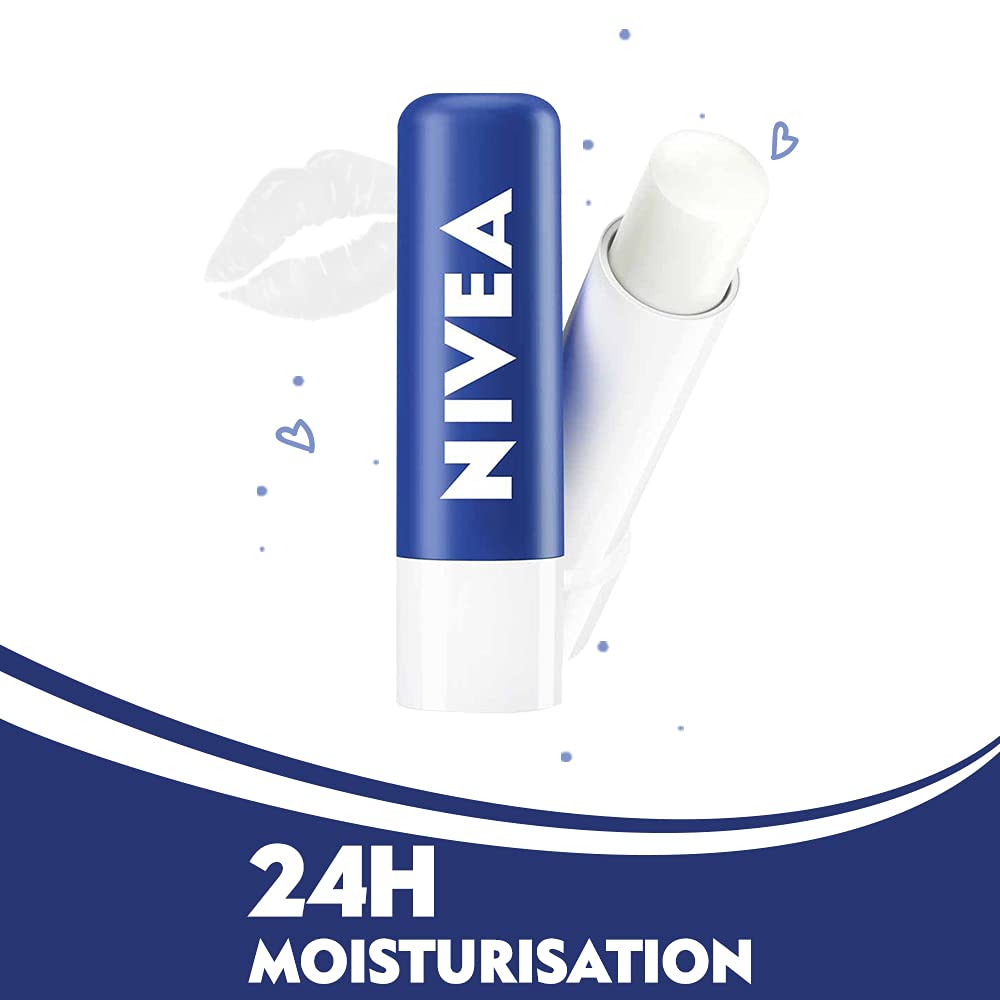 Nivea Lip Balm Original Care,4.8 g