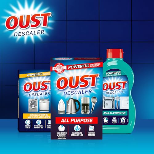 Oust Dishwasher & Washing Machine Descaler (2 Sachets)