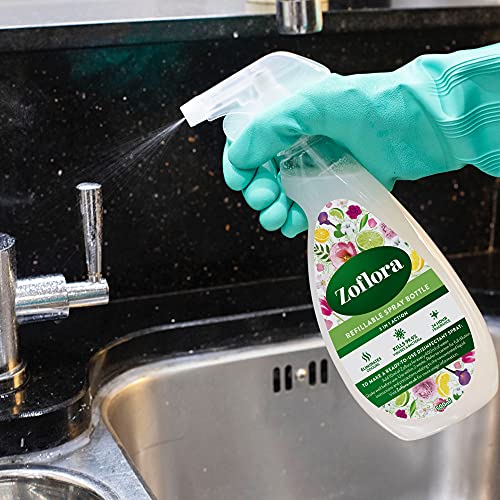 Zoflora Linen Fresh 12pc x 120ml, Concentrated 3-in-1 Multipurpose Disinfectant Kills 99.9% of Bacteria & Viruses