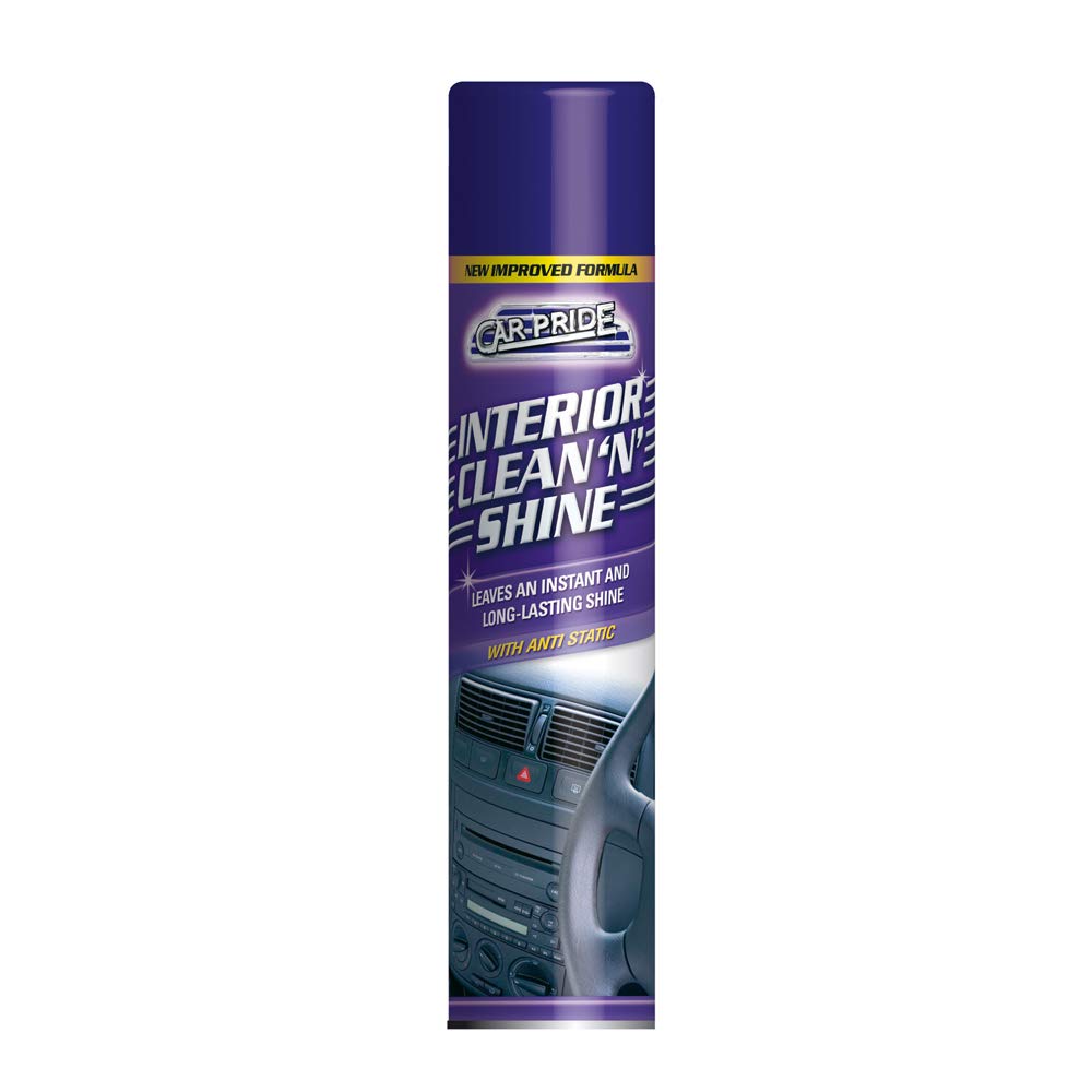 CAR INTERIOR CLEAN N SHINE CLEANER ANTI-STATIC SPRAY