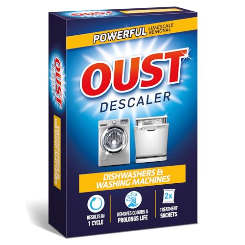 Oust Dishwasher & Washing Machine Descaler (2 Sachets)