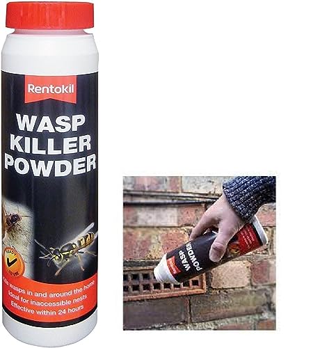 Rentokil Wasp Nest Killer Powder Wasps Nests In & Around The Home Fast Action 150g