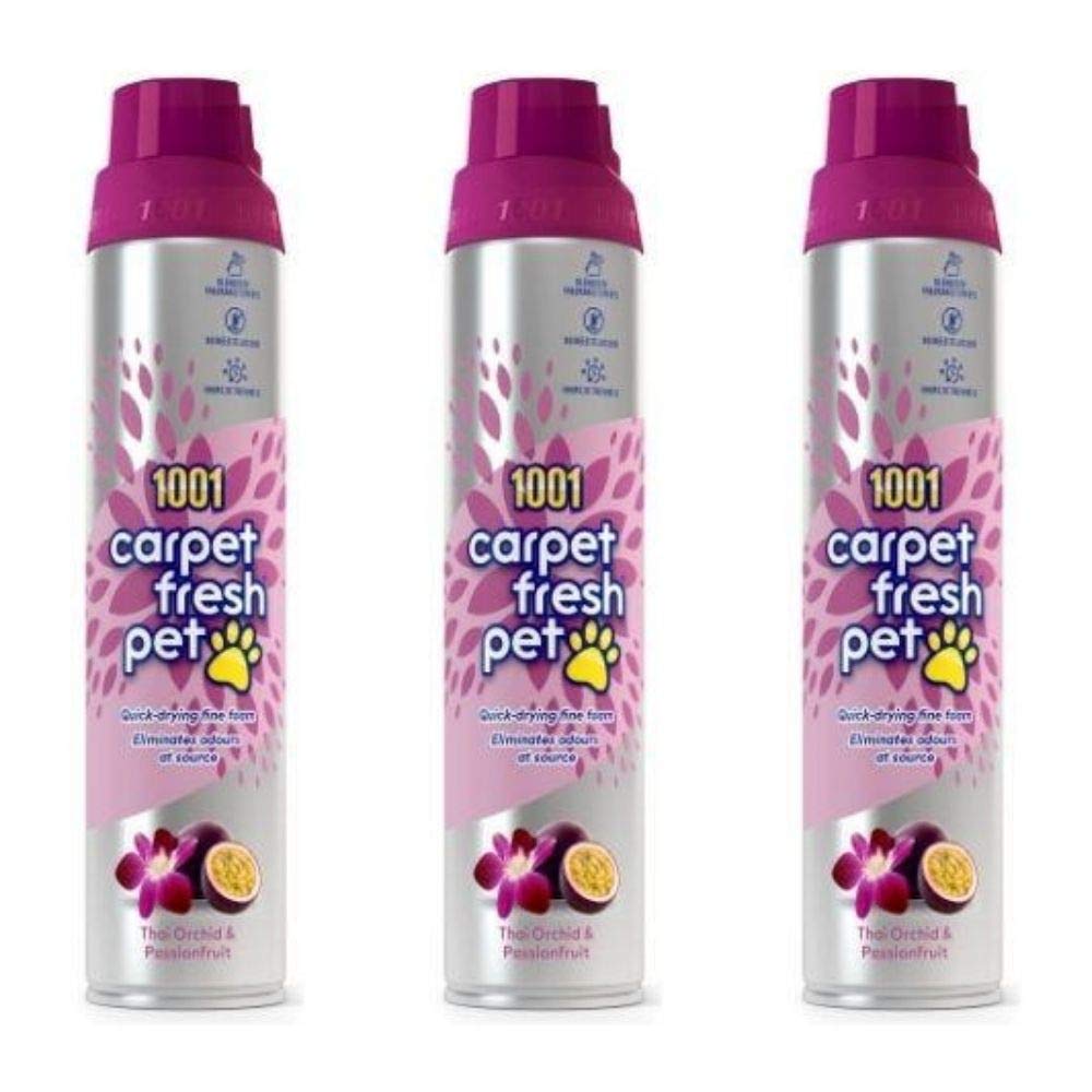 3X 1001 Carpet Fresh Pet Thai Orchid 300ml