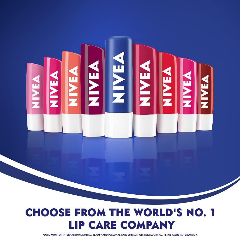 Nivea Lip Balm Original Care,4.8 g