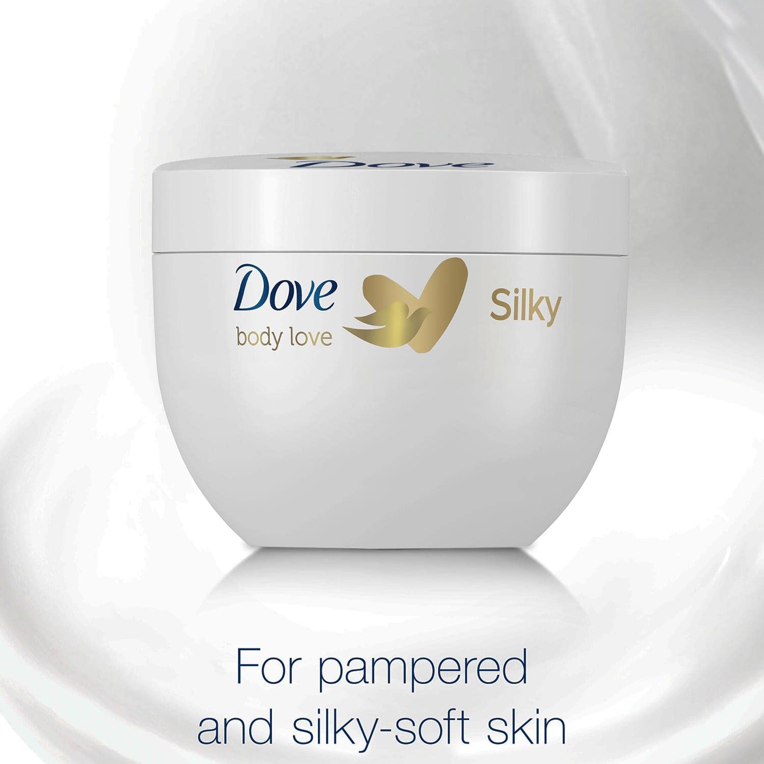 Rare Dove Silky Soft Feeling Skin Nourishing Body Cream Pampering Lotion - 300ml Tub