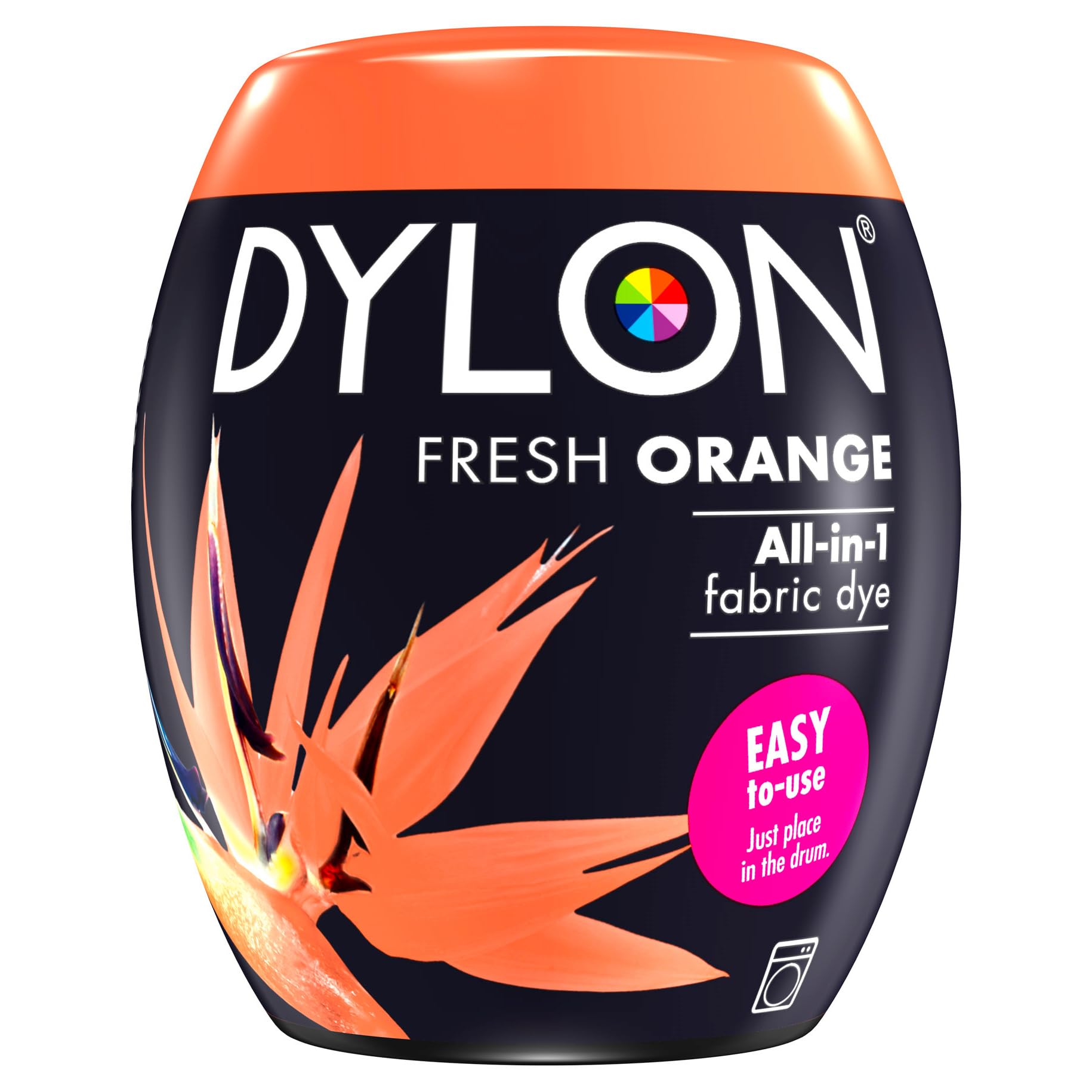 Dylon Machine Dye 350g Salt Included! Fresh Orange - Bulk Available (1)