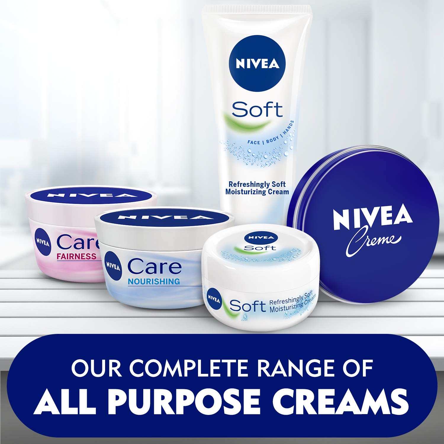 Nivea Creme Made in Germany 400ml metal tin