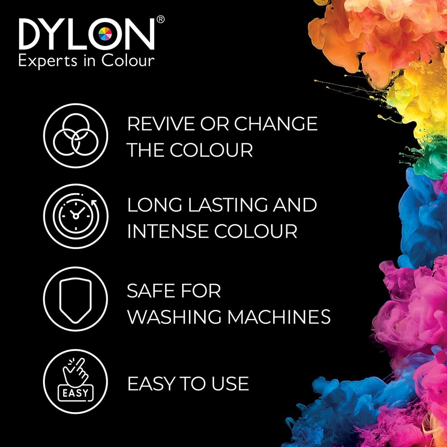 DYLON WASH & DYE 350G [Velvet Black,2]