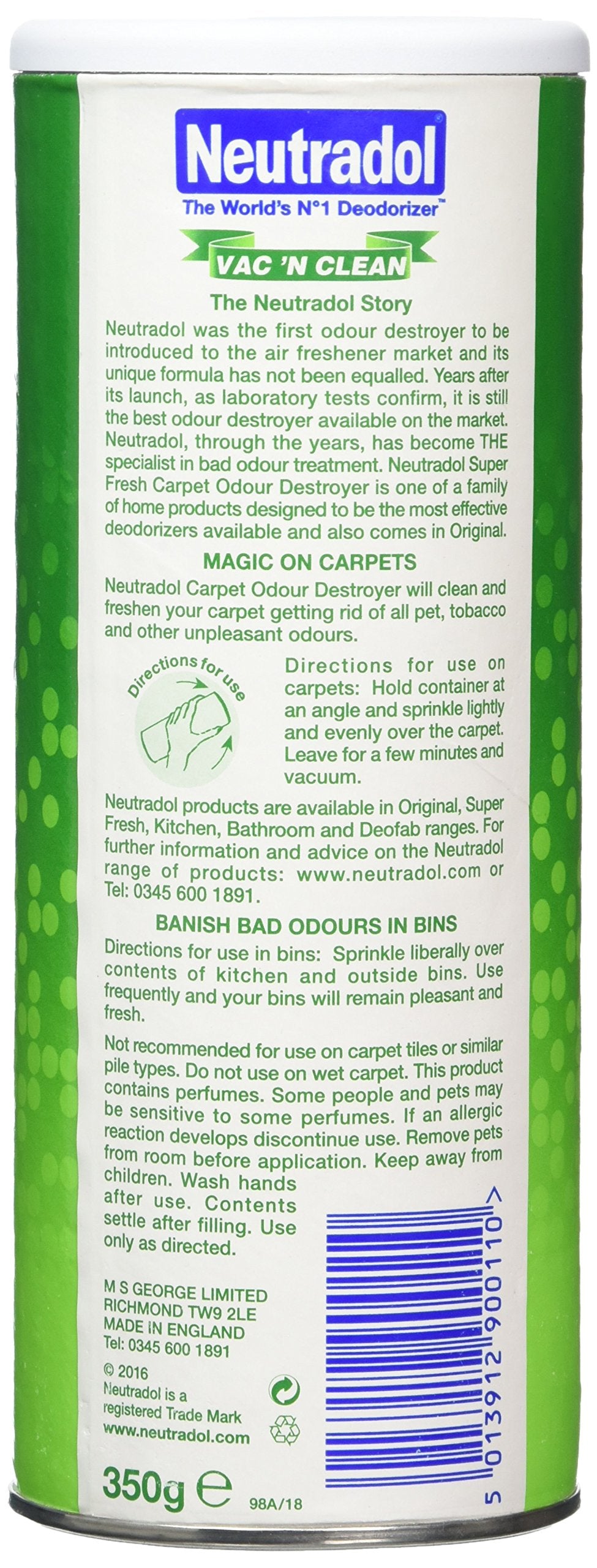 Neutradol Super Fresh Carpet Deodorizer