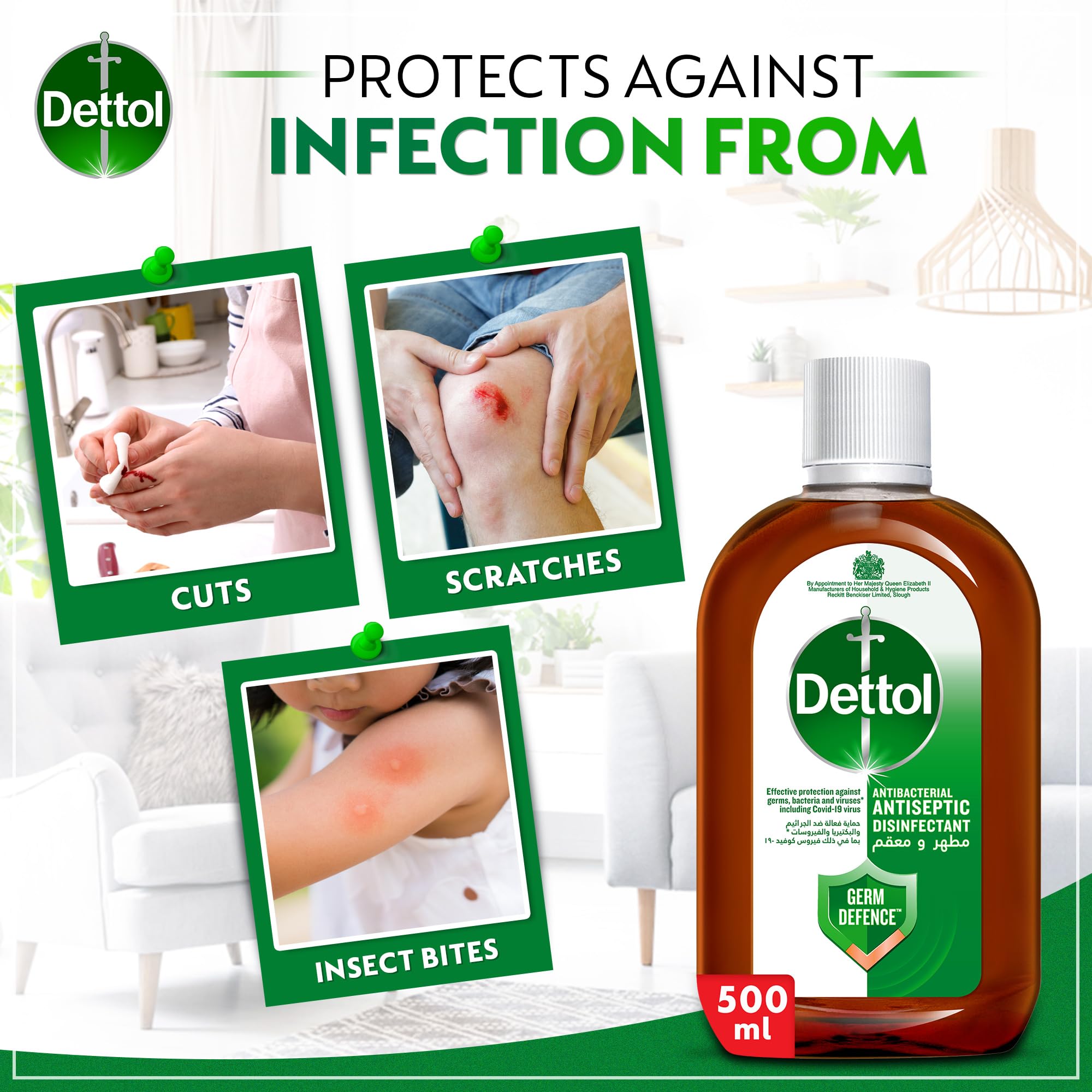 Dettol Antiseptic Disinfectant 500ml