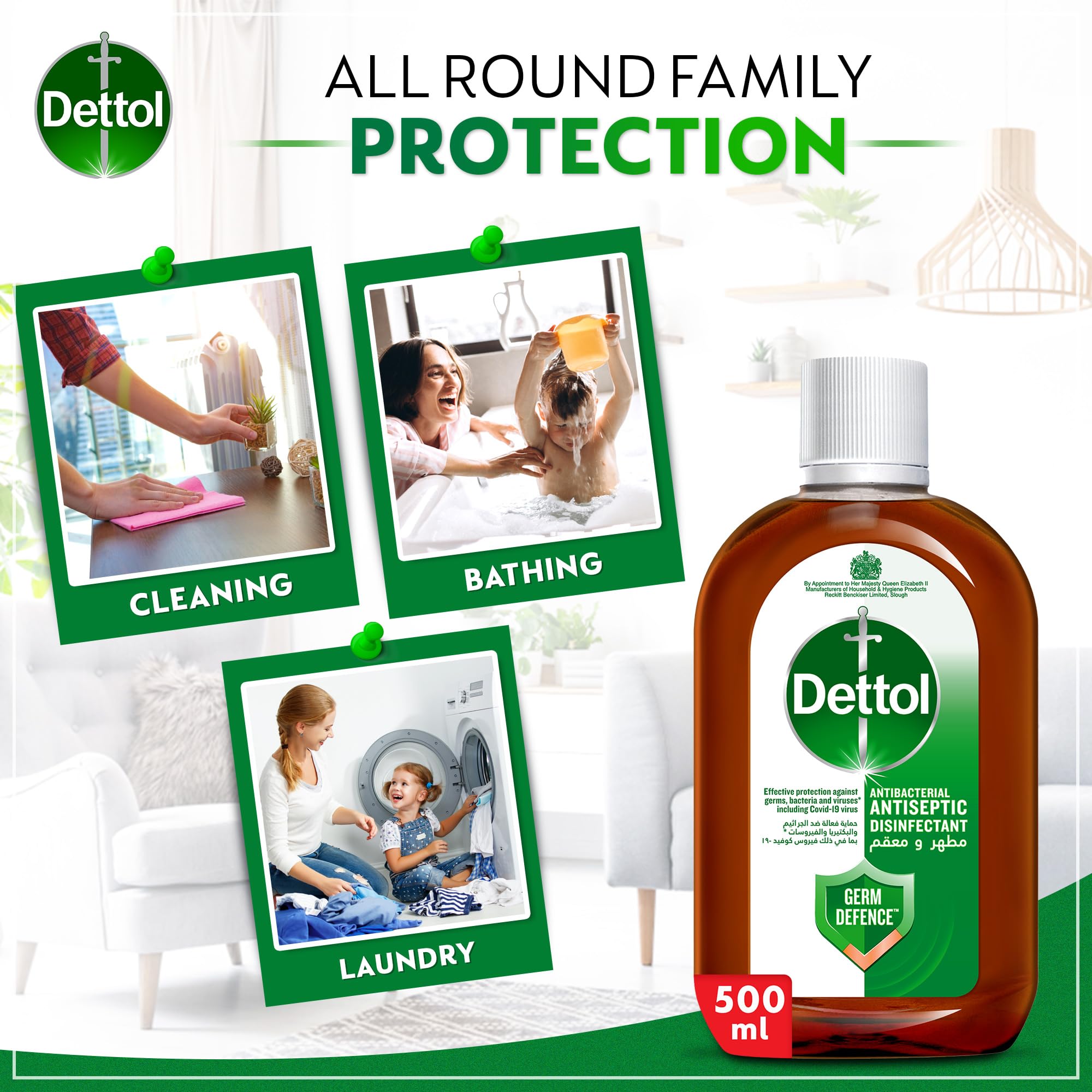 Dettol Antiseptic Disinfectant 500ml