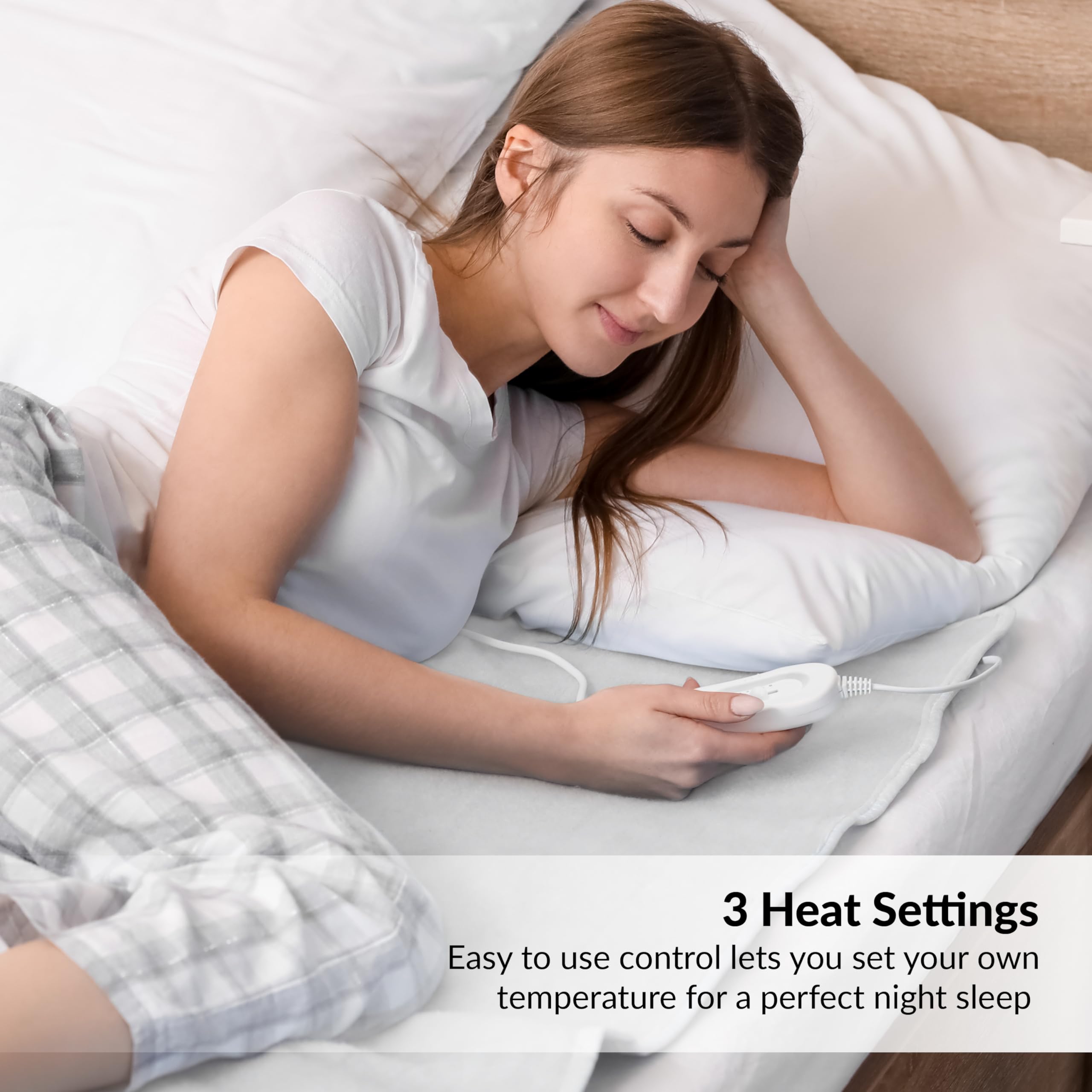 Heated Soft Electric Under Blanket Tie Down