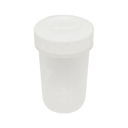 Whitefurze BEAKER WITH SCREW LID - Bargain Genie