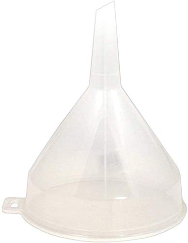 Whitefurze 2 x 14cm Clear Plastic Funnel - Bargain Genie