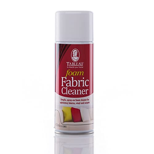 Tableau Foam Fabric Cleaner, Fast Acting Cleaner for Carpets, Upholstery, Fabrics, Vinyl and Curtains. 400ml - Bargain Genie