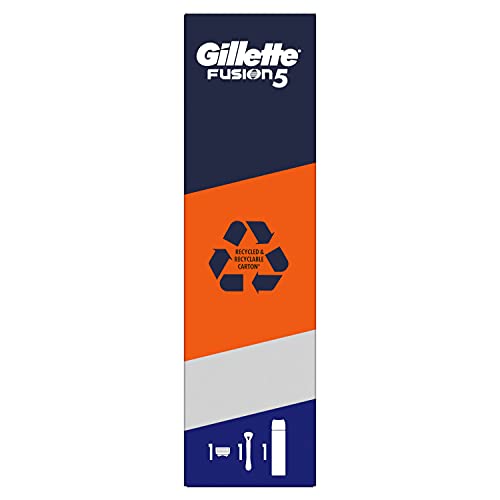 Gillette Fusion5 Razor + Shaving Gel Gift Set, Pack of 2