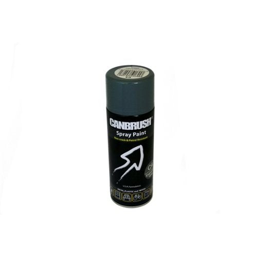 Canbrush Executive Grey Spray Paint Auto DIY Interior Exterior Colour Aerosol C4 - Bargain Genie