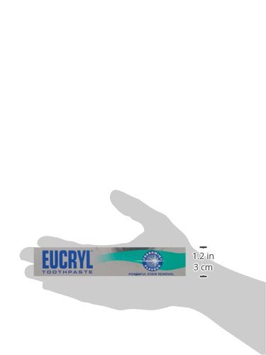 EUCRYL SMOKERS TOOTHPASTE FRESHMINT 50ML POWERFUL STAIN REMOVAL (PACK OF 6) - Bargain Genie