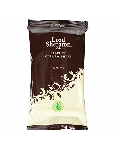 Lord Sheraton Leather Wipes Pack (24) - Pack Of 2 - Bargain Genie