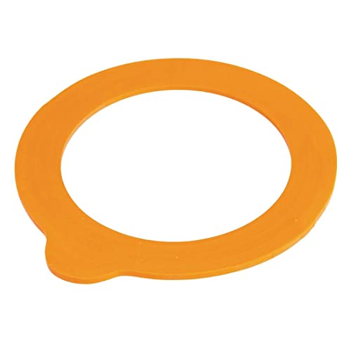 Kilner Standard Rubber Seals for Clip Top Jars, Orange