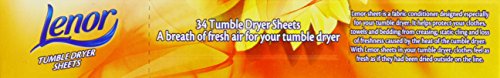 Lenor Tumble Dryer Summer Breeze Sheets Box 34 - Bargain Genie