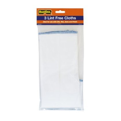 2 X Rustins Lint Free Cloths - 3 x 300mm square - Bargain Genie