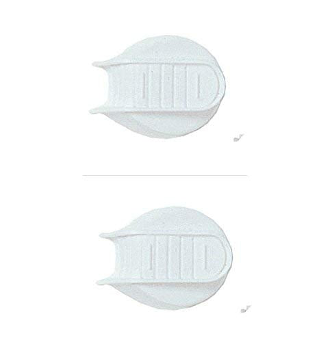 2 x Chef Aid Plastic Milk Mate Bottle Caps Easy Pour For Glass Milk Bottle Tops - Bargain Genie