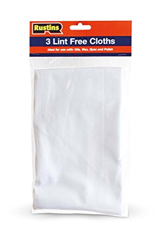 Rustins Lint Free Cloths Pack 3 (198686) - Bargain Genie