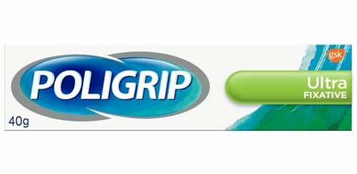 Poligrip Denture Fixative Cream Ultra 40g x 6 Packs by GSK