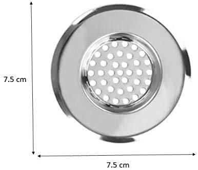 7.5CM STAINLESS STEEL KITCHEN/BATHROOM SINK STRAINER - Bargain Genie