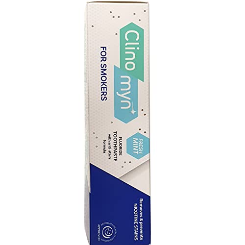 TWELVE PACKS of Clinomyn Toothpaste For Smokers Original 75ml - Bargain Genie