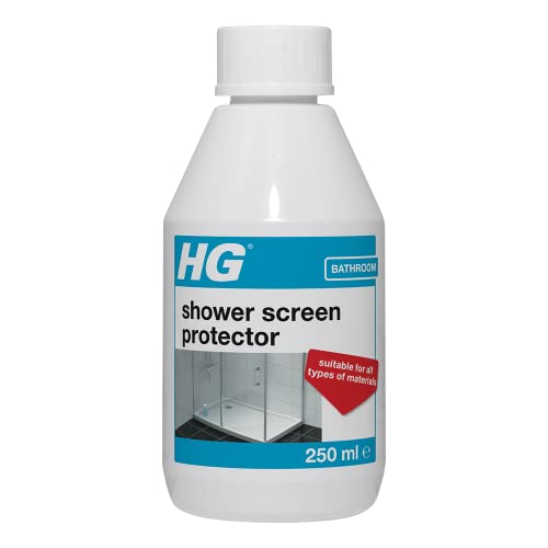 HG Shower Screen Protector, Bathroom Protector Against Scale & Dirt, Prevents Limescale Deposits & Soap Residue - 250ml (476030106)