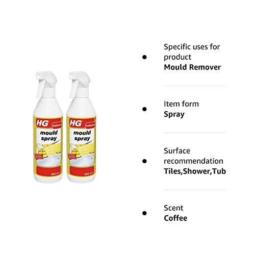 2 x HG Hagesan Bathroom Mould Removal Spray 500 ML - Bargain Genie