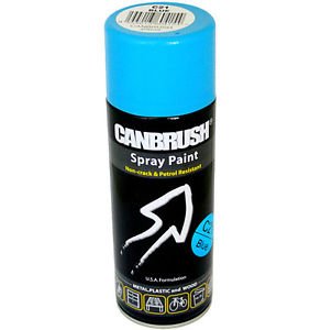 Blue (C21) - Spray Paint Auto DIY Colour Primer Anti-Rust Aerosol Can Wood Metal Plastic Tape - Bargain Genie