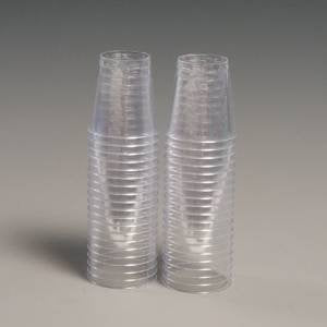 2 X Plastic Shot Glasses 30ml 30/Pack + *20 FREE* (total 50 shot Glasses) - Bargain Genie