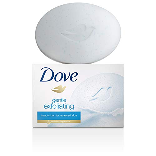 Dove Beauty Bar, Gentle Exfoliating 4 oz, 4 Bar by Dove - Bargain Genie