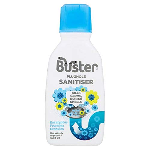 Buster Plughole Sanitiser, Foaming Granules 300g - Bargain Genie